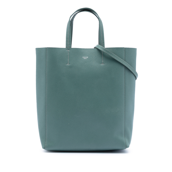 Pre-Loved Celine Small Grained Calfskin Vertical Cabas Tote